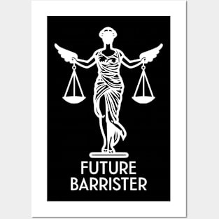 FUTURE BARRISTER: ASPIRING FOR A JUST FUTURE Posters and Art